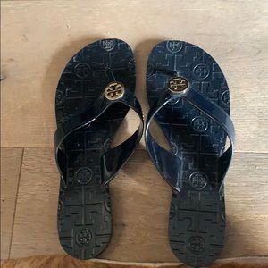 Tory Burch plastic flip-flops